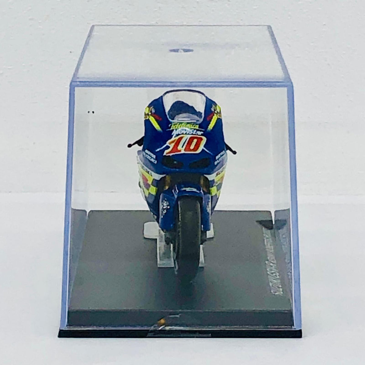 おもちゃ・玩具 [単品] 1/24 SUZUKI GSV-R #10 KENNY ROBERTS JR 2002(ブルー×イエロー) 「隔週刊チャンピオン・バイク・コレクション」 同梱品 SUZUKI GSV-R #10 KENNY ROBERTS JR 2002 1/24スケール【加古川物流】