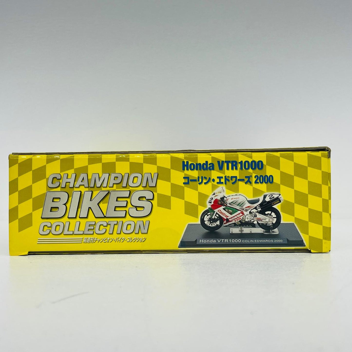 おもちゃ・玩具 [単品] 1/24 HONDA VTR1000 #2 COLIN EDWARDS 2000(ホワイト×レッド×グリーン) 「隔週刊チャンピオン・バイク・コレクション」 同梱品 HONDA VTR1000 #2 COLIN EDWARDS 2000 1/24スケール【加古川物流】