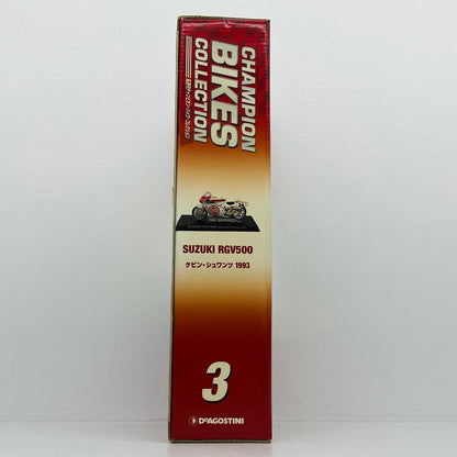おもちゃ・玩具 [単品] 1/24 SUZUKI RGV500 1993 MOTUL #34(ホワイト×レッド) 「隔週刊 チャンピオン・バイク・コレクション」 同梱品 SUZUKI RGV500 1993 MOTUL 1/24スケール【加古川物流】