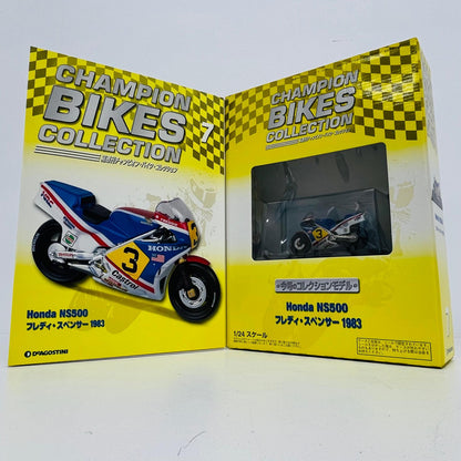 おもちゃ・玩具 [単品] Honda NS500 Castrol #3(ブルー×レッド×ホワイト) 「隔週刊 チャンピオン・バイク・コレクション No.7」 同梱品 Honda NS500 Castrol 1/24スケール【加古川物流】