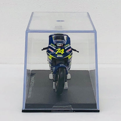おもちゃ・玩具 [単品] 1/24 HONDA RC211V #74 DAIJIRO KATO 2003(ブルー×イエロー) 「隔週刊チャンピオン・バイク・コレクション No.2」 同梱品 HONDA RC211V #74 DAIJIRO KATO 2003 1/24スケール【加古川物流】