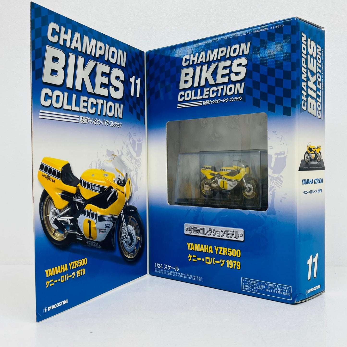 おもちゃ・玩具 [単品] 1/24 YAMAHA YZR500 ケニー・ロバーツ 1979 「隔週刊チャンピオン・バイク・コレクション No.11」 同梱品 [単品] 1/24 YAMAHA YZR500 ケニー・ロバーツ 1979 1/24スケール【加古川物流】