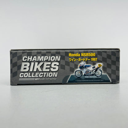 おもちゃ・玩具 [単品] Honda NSR500 ワイン・ガードナー 1987 Shell #2(ホワイト×ブルー) 「隔週刊 チャンピオン・バイク・コレクション No.4」 同梱品 Honda NSR500 ワイン・ガードナー 1987 Shell 1/24スケール【加古川物流】
