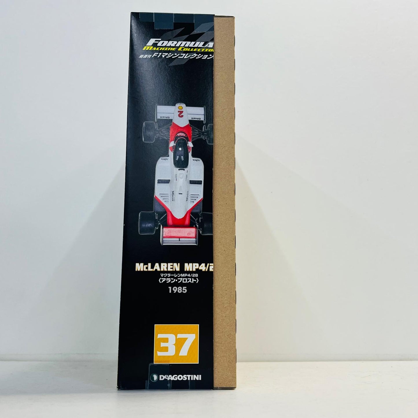 おもちゃ・玩具 [単品] 1/43 McLaren MP4 2B 1985 #2(ホワイト×レッド) 「F1マシンコレクション全国版 37」 同梱品 McLaren MP4 2B 1985 1/43スケール【加古川物流】