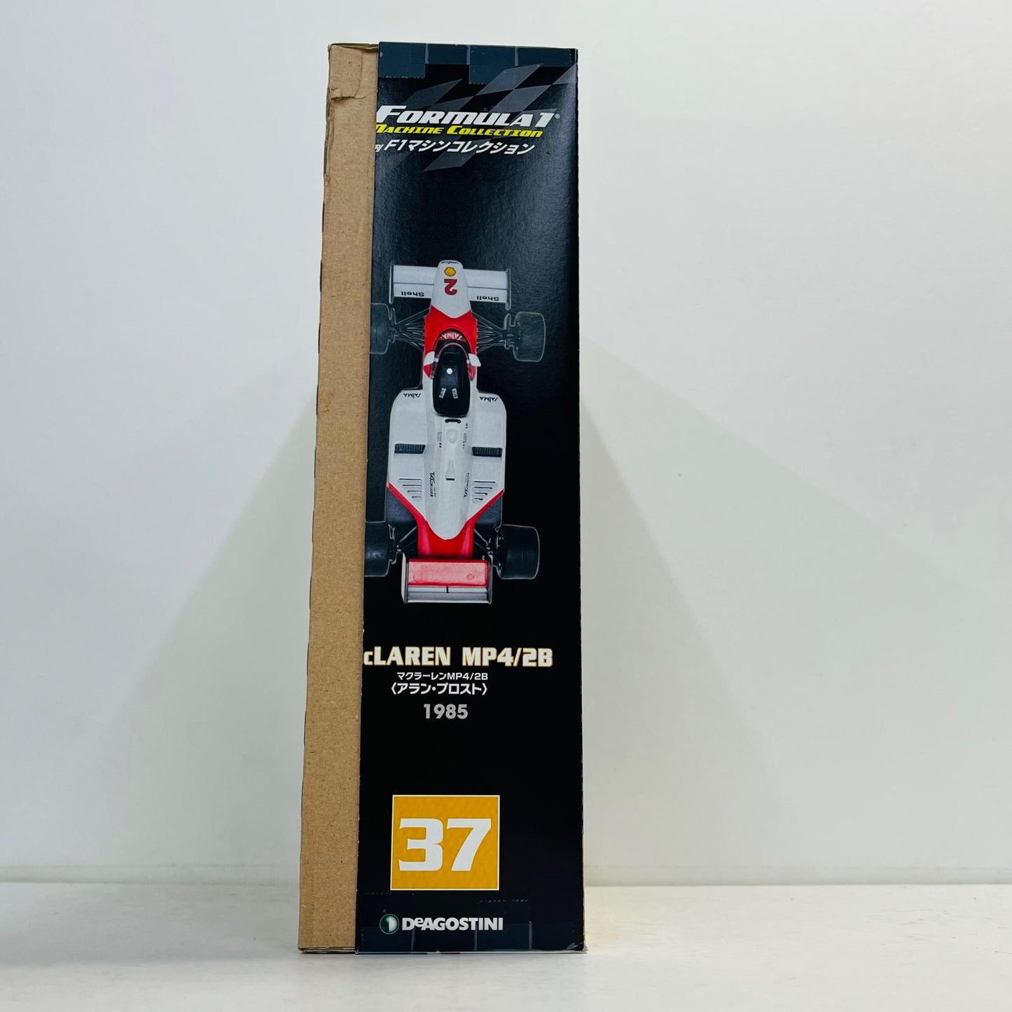 おもちゃ・玩具 [単品] 1/43 McLaren MP4 2B 1985 #2(ホワイト×レッド) 「F1マシンコレクション全国版 37」 同梱品 McLaren MP4 2B 1985 1/43スケール【加古川物流】