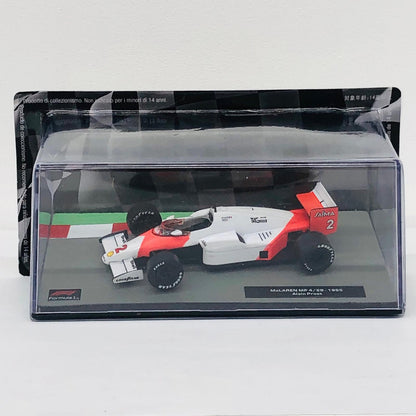 おもちゃ・玩具 [単品] 1/43 McLaren MP4 2B 1985 #2(ホワイト×レッド) 「F1マシンコレクション全国版 37」 同梱品 McLaren MP4 2B 1985 1/43スケール【加古川物流】