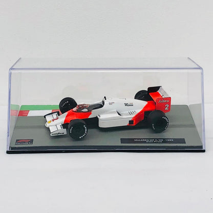 おもちゃ・玩具 [単品] 1/43 McLaren MP4 2B 1985 #2(ホワイト×レッド) 「F1マシンコレクション全国版 37」 同梱品 McLaren MP4 2B 1985 1/43スケール【加古川物流】