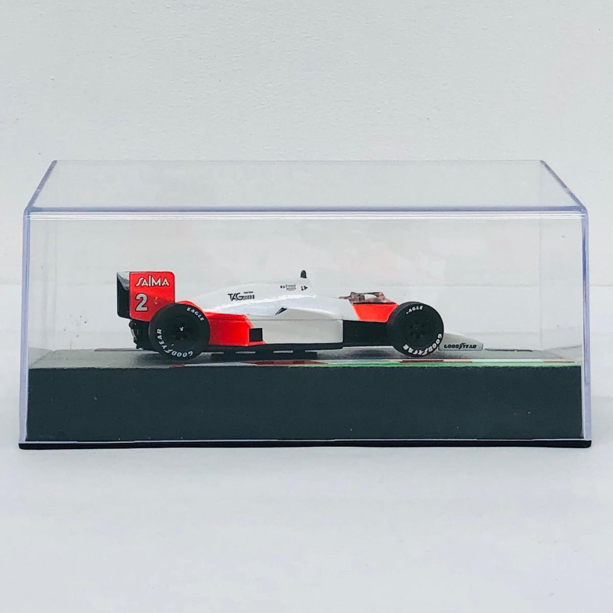 おもちゃ・玩具 [単品] 1/43 McLaren MP4 2B 1985 #2(ホワイト×レッド) 「F1マシンコレクション全国版 37」 同梱品 McLaren MP4 2B 1985 1/43スケール【加古川物流】