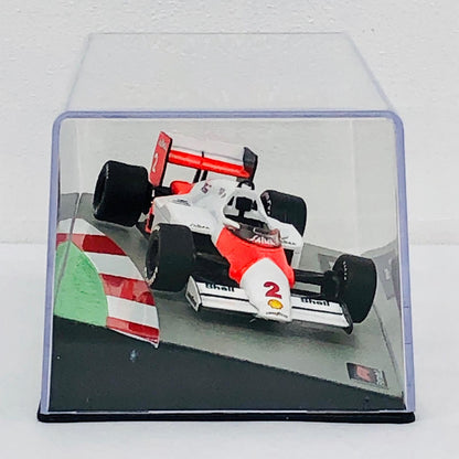 おもちゃ・玩具 [単品] 1/43 McLaren MP4 2B 1985 #2(ホワイト×レッド) 「F1マシンコレクション全国版 37」 同梱品 McLaren MP4 2B 1985 1/43スケール【加古川物流】
