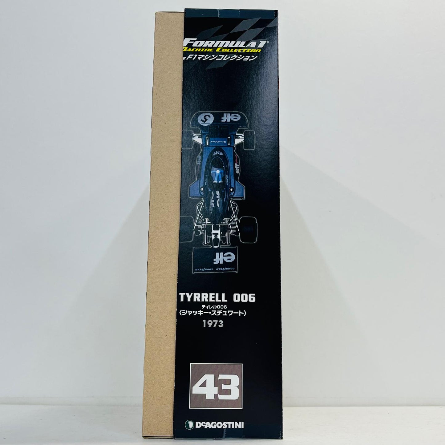おもちゃ・玩具 [単品] 1/43 TYRRELL 006 1973 #5(ブルー) 「F1マシンコレクション全国版 43」 同梱品 TYRRELL 006 1973 1/43スケール【加古川物流】