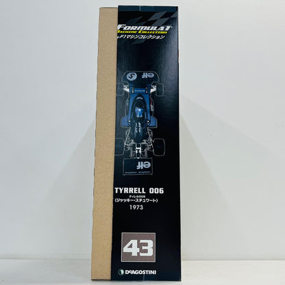 おもちゃ・玩具 [単品] 1/43 TYRRELL 006 1973 #5(ブルー) 「F1マシンコレクション全国版 43」 同梱品 TYRRELL 006 1973 1/43スケール【加古川物流】