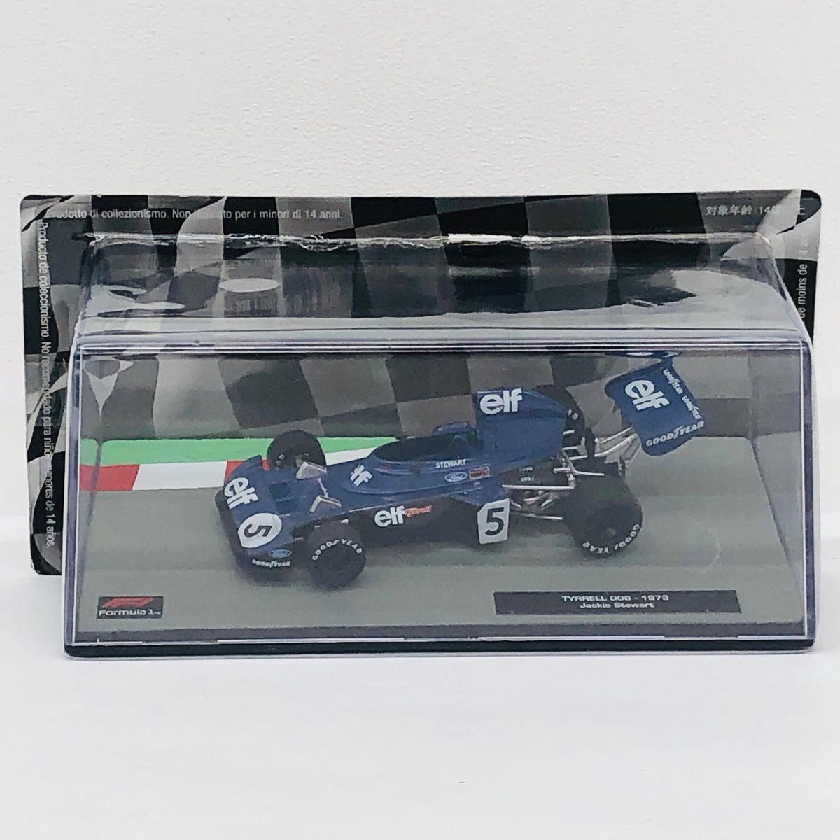 おもちゃ・玩具 [単品] 1/43 TYRRELL 006 1973 #5(ブルー) 「F1マシンコレクション全国版 43」 同梱品 TYRRELL 006 1973 1/43スケール【加古川物流】