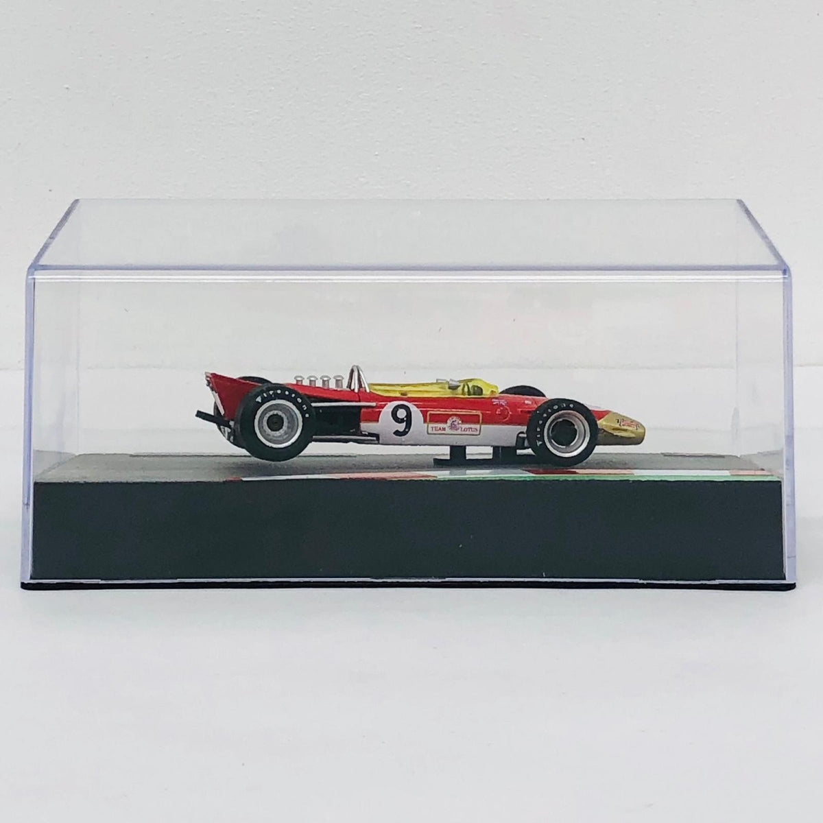 おもちゃ・玩具 [単品] 1/43 LOTUS 49B 1968 #9 グラハム・ヒル(レッド×ホワイト×ゴールド) 「F1マシンコレクション全国版 79」 同梱品 LOTUS 49B 1968 #9 グラハム・ヒル 1/43スケール【加古川物流】