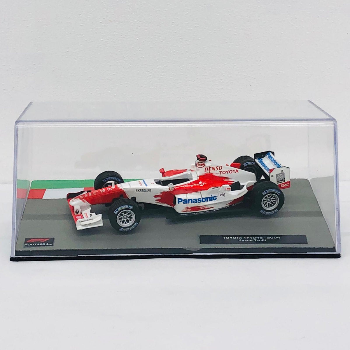 おもちゃ・玩具 [単品] 1/43 TOYOTA TF104B 2004 Jerno Trulli #16(レッド×ホワイト) 「F1マシンコレクション全国版 86」 同梱品 TOYOTA TF104B 2004 Jerno Trulli 1/43スケール【加古川物流】