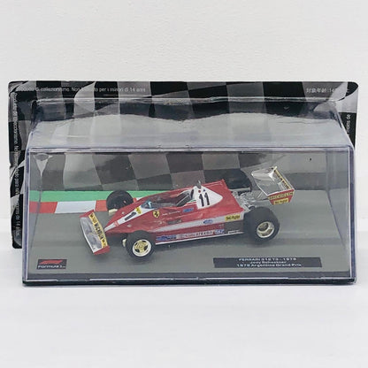 おもちゃ・玩具 [単品] 1/43 FERRARI 312 T3 1979 Jody Scheckter 1979 Argentine Grand Prix #11(レッド×シルバー) 「F1マシンコレクション全国版 61」 同梱品 FERRARI 312 T3 1979 Jody Scheckter 1979 Argentine Grand Prix 1/43スケール【加古川物流】