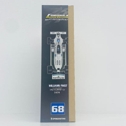 おもちゃ・玩具 [単品] 1/43 WILLIAMS FW07 1979 Clay Regazzoni #28(ホワイト×グリーン) 「F1マシンコレクション全国版 68」 同梱品 WILLIAMS FW07 1979 Clay Regazzoni 1/43スケール【加古川物流】