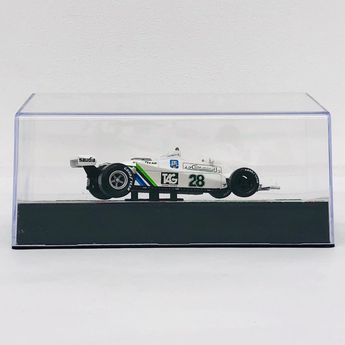おもちゃ・玩具 [単品] 1/43 WILLIAMS FW07 1979 Clay Regazzoni #28(ホワイト×グリーン) 「F1マシンコレクション全国版 68」 同梱品 WILLIAMS FW07 1979 Clay Regazzoni 1/43スケール【加古川物流】