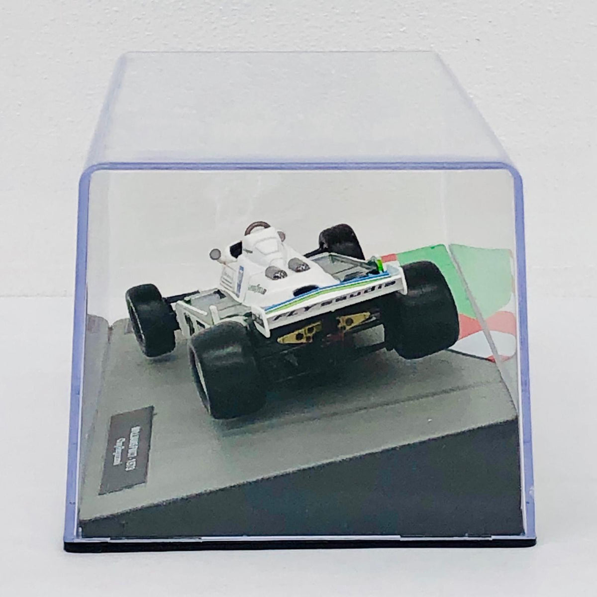おもちゃ・玩具 [単品] 1/43 WILLIAMS FW07 1979 Clay Regazzoni #28(ホワイト×グリーン) 「F1マシンコレクション全国版 68」 同梱品 WILLIAMS FW07 1979 Clay Regazzoni 1/43スケール【加古川物流】