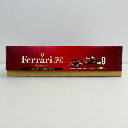 おもちゃ・玩具 1/43 公式フェラーリF1コレクション 9 同梱品 Ferrari F2005 ルーベンス・バリチェロ 2005 Ferrari F2005 ルーベンス・バリチェロ 2005 1/43スケール【加古川物流】