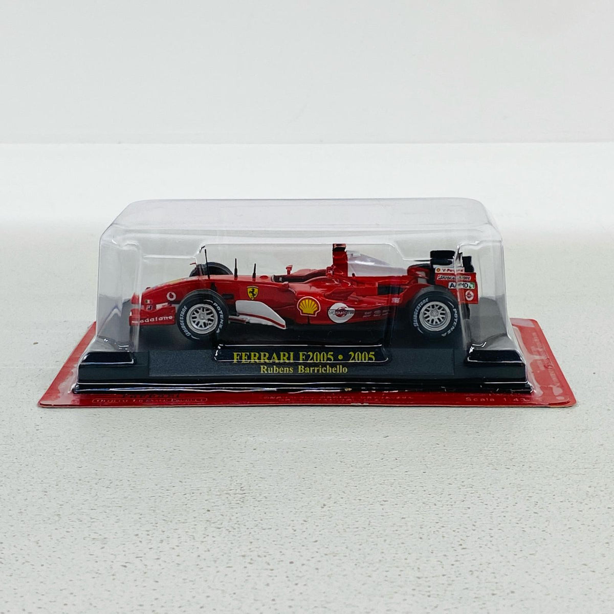 おもちゃ・玩具 1/43 公式フェラーリF1コレクション 9 同梱品 Ferrari F2005 ルーベンス・バリチェロ 2005 Ferrari F2005 ルーベンス・バリチェロ 2005 1/43スケール【加古川物流】