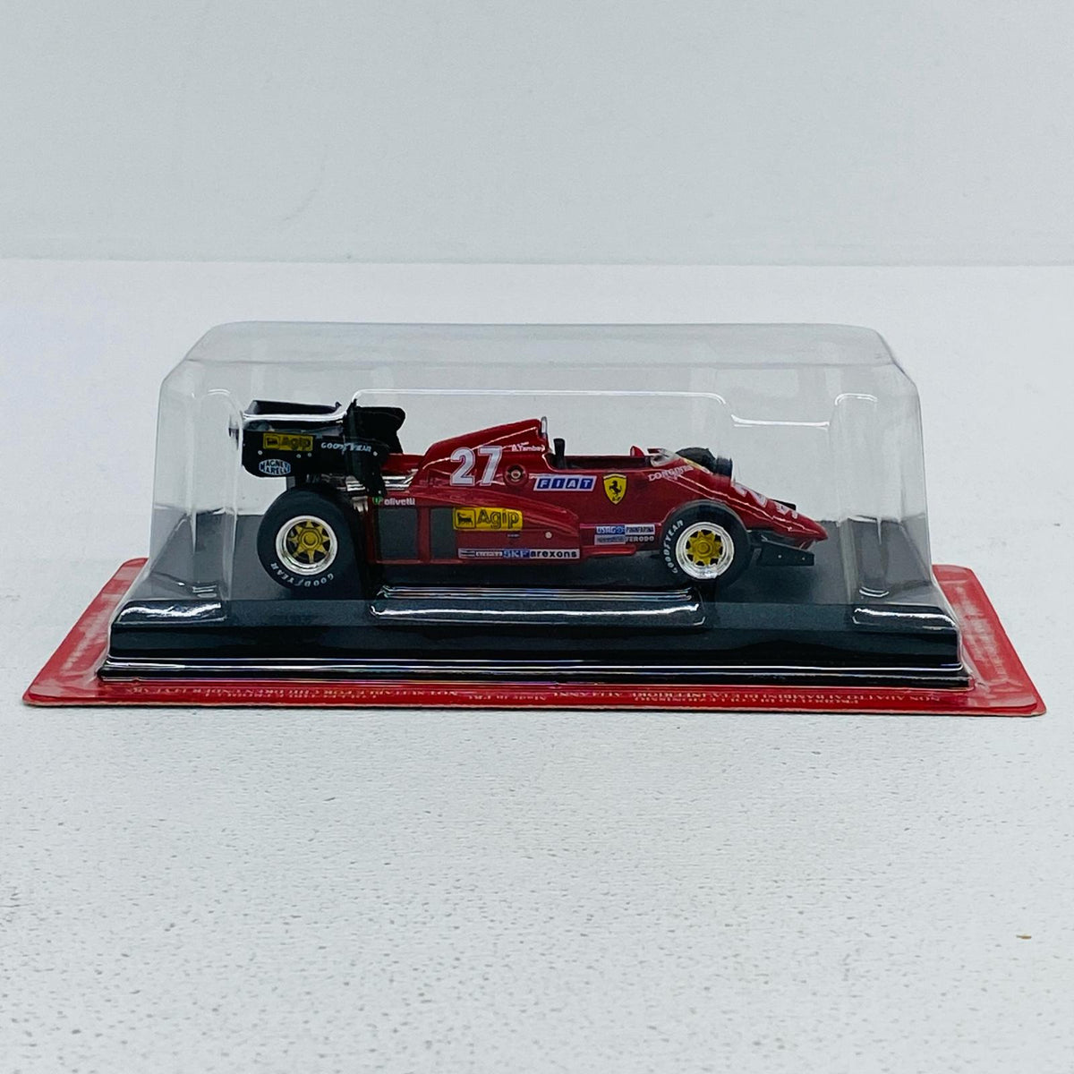おもちゃ・玩具 1/43 公式フェラーリF1コレクション 13 同梱品 Ferrari 126 C2B-C3 パトリック・タンベイ 1983 Ferrari 126 C2B-C3 パトリック・タンベイ 1983 1/43スケール【加古川物流】