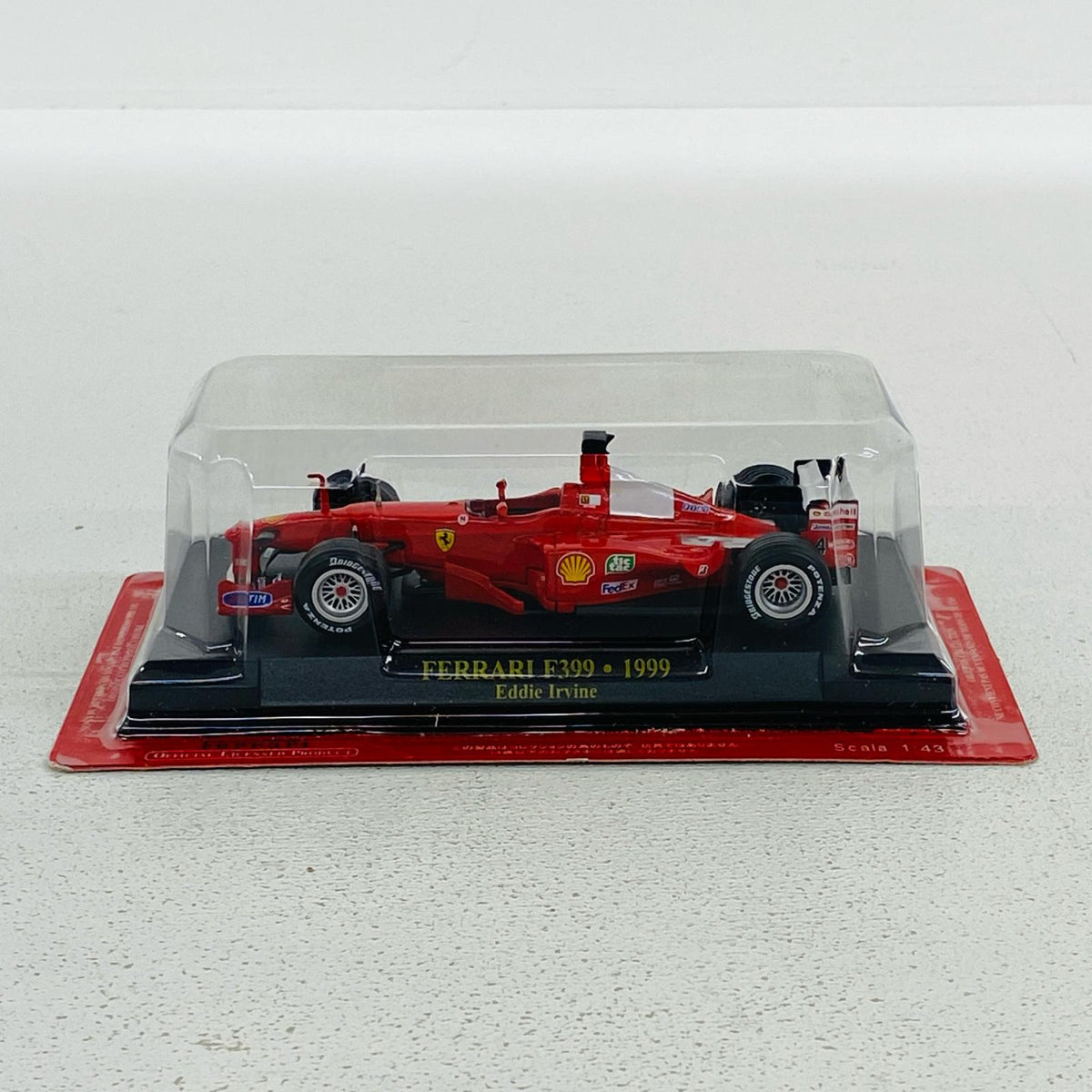 おもちゃ・玩具 1/43 公式フェラーリF1コレクション 17 同梱品 Ferrari F399 エディー・アーバイン 1999 Ferrari F399 エディー・アーバイン 1999 1/43スケール【加古川物流】