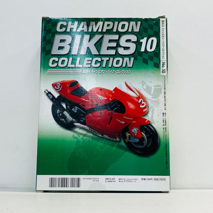 おもちゃ・玩具 [単品] 1/24 YAMAHA YZR-M1 #3 MAX BIAGGI 2002(レッド) 「隔週刊チャンピオン・バイク・コレクション No.10」 同梱品 YAMAHA YZR-M1 #3 MAX BIAGGI 2002 1/24スケール【加古川物流】