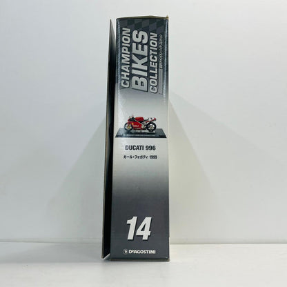 おもちゃ・玩具 [単品] 1/24 DUCATI 996 CARL FOGARTY 1999(レッド) 「隔週刊チャンピオン・バイク・コレクション」 同梱品 DUCATI 996 CARL FOGARTY 1999 1/24スケール【加古川物流】