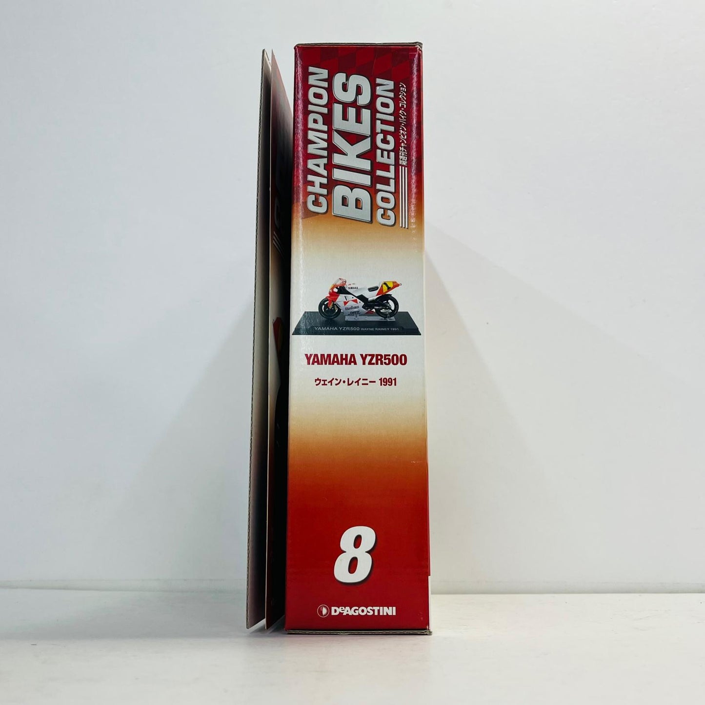 おもちゃ・玩具 [単品] 1/24 YAMAHA YZR500 WAYNE RAINEY 1991 #1(ホワイト×レッド) 「隔週刊チャンピオン・バイク・コレクション No.8」 同梱品 YAMAHA YZR500 WAYNE RAINEY 1991 1/24スケール【加古川物流】