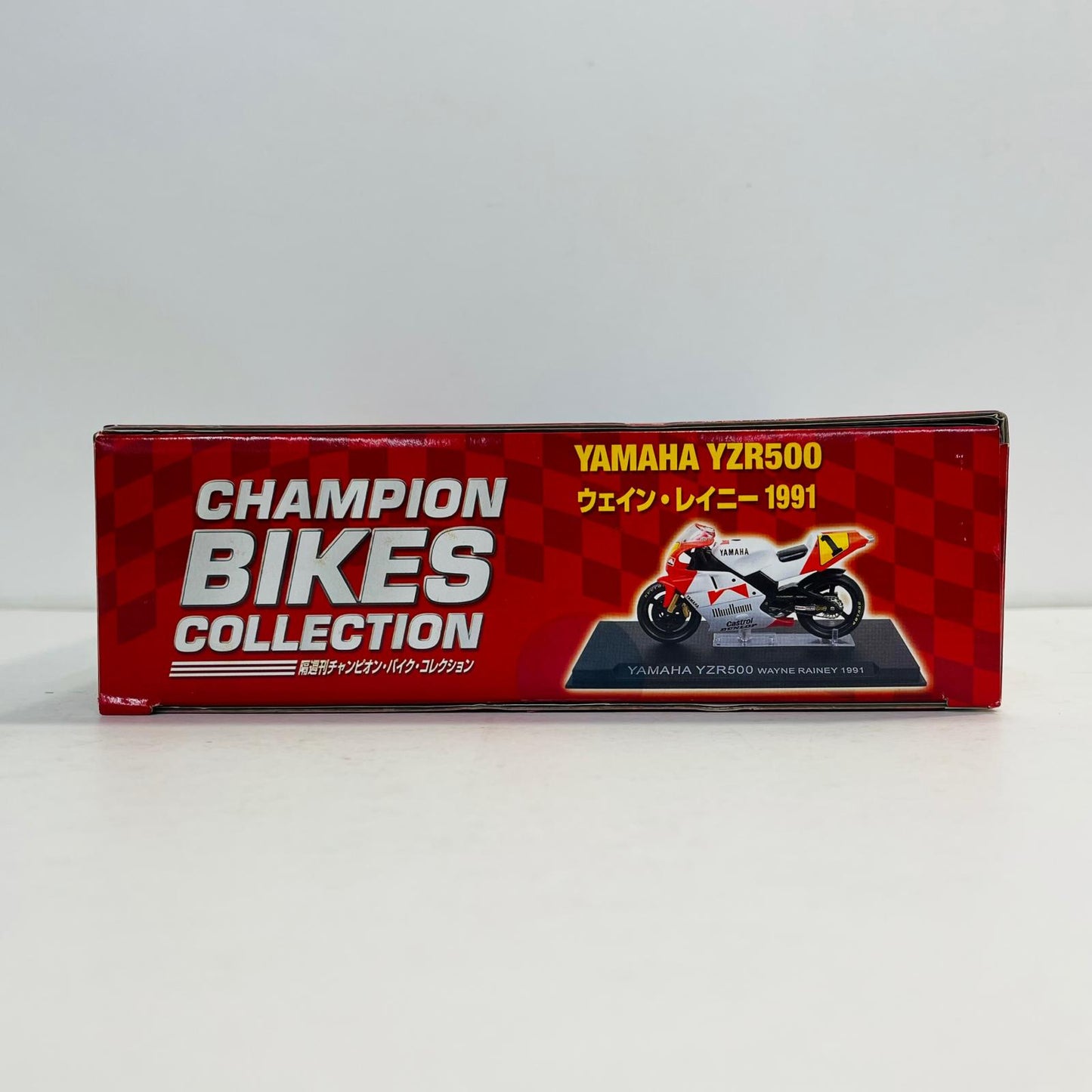 おもちゃ・玩具 [単品] 1/24 YAMAHA YZR500 WAYNE RAINEY 1991 #1(ホワイト×レッド) 「隔週刊チャンピオン・バイク・コレクション No.8」 同梱品 YAMAHA YZR500 WAYNE RAINEY 1991 1/24スケール【加古川物流】