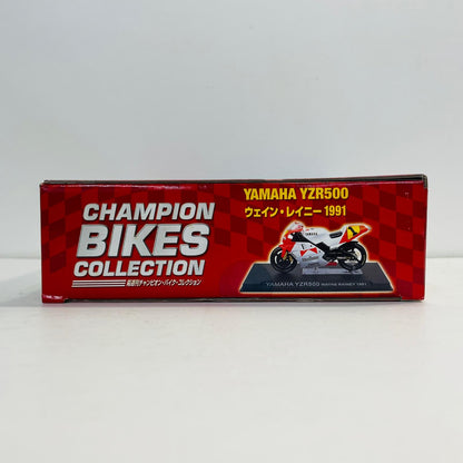 おもちゃ・玩具 [単品] 1/24 YAMAHA YZR500 WAYNE RAINEY 1991 #1(ホワイト×レッド) 「隔週刊チャンピオン・バイク・コレクション No.8」 同梱品 YAMAHA YZR500 WAYNE RAINEY 1991 1/24スケール【加古川物流】