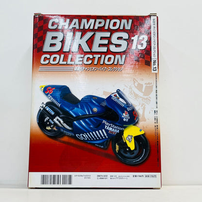 おもちゃ・玩具 [単品] 1/24 YAMAHA YZR500 #56 SHINYA NAKANO 2001(ブルー×イエロー) 「隔週刊チャンピオン・バイク・コレクション」 同梱品 YAMAHA YZR500 #56 SHINYA NAKANO 2001 1/24スケール【加古川物流】