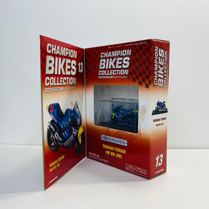 おもちゃ・玩具 [単品] 1/24 YAMAHA YZR500 #56 SHINYA NAKANO 2001(ブルー×イエロー) 「隔週刊チャンピオン・バイク・コレクション」 同梱品 YAMAHA YZR500 #56 SHINYA NAKANO 2001 1/24スケール【加古川物流】
