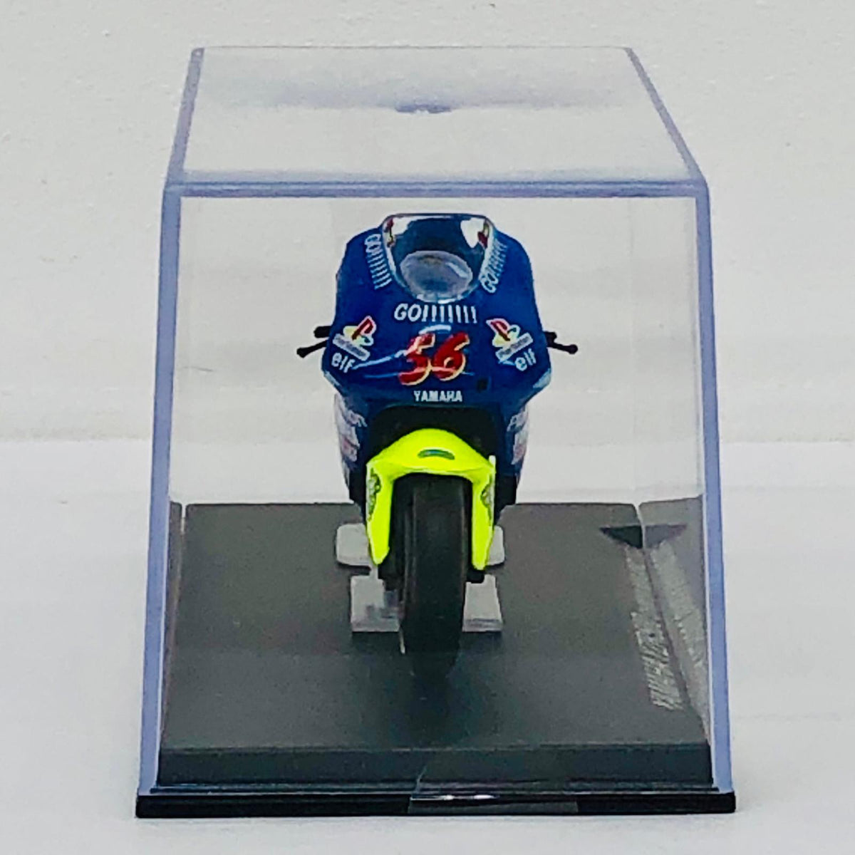 おもちゃ・玩具 [単品] 1/24 YAMAHA YZR500 #56 SHINYA NAKANO 2001(ブルー×イエロー) 「隔週刊チャンピオン・バイク・コレクション」 同梱品 YAMAHA YZR500 #56 SHINYA NAKANO 2001 1/24スケール【加古川物流】