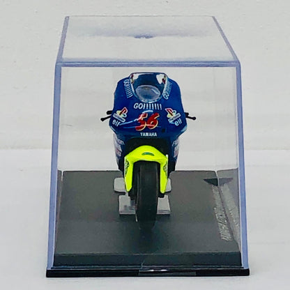 おもちゃ・玩具 [単品] 1/24 YAMAHA YZR500 #56 SHINYA NAKANO 2001(ブルー×イエロー) 「隔週刊チャンピオン・バイク・コレクション」 同梱品 YAMAHA YZR500 #56 SHINYA NAKANO 2001 1/24スケール【加古川物流】