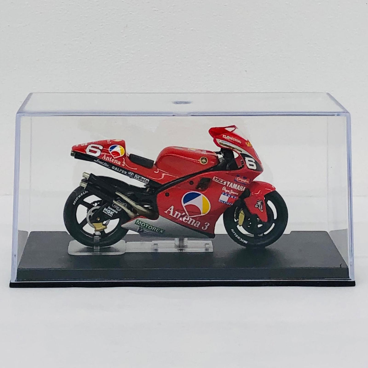 おもちゃ・玩具 [単品] 1/24 YAMAHA YZR500 #6 NORIFUMI ABE 2001(レッド) 「隔週刊チャンピオン・バイク・コレクション No.5」 同梱品 YAMAHA YZR500 #6 NORIFUMI ABE 2001 1/24スケール【加古川物流】