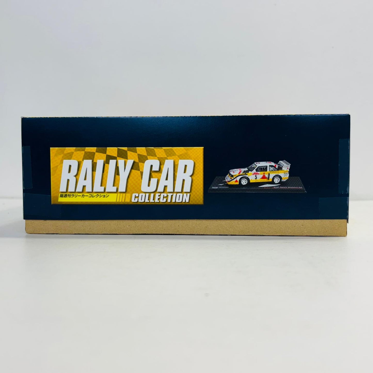 おもちゃ・玩具 [単品] 1/43 Audi Sport Quattro E2 Rallye Sanremo 1985 MICHELIN #5(ホワイト×イエロー×ブラック) 「ラリーカーコレクション」 11号同梱品 Audi Sport Quattro E2 Rallye Sanremo 1985 MICHELIN 1/43スケール【加古川物流】