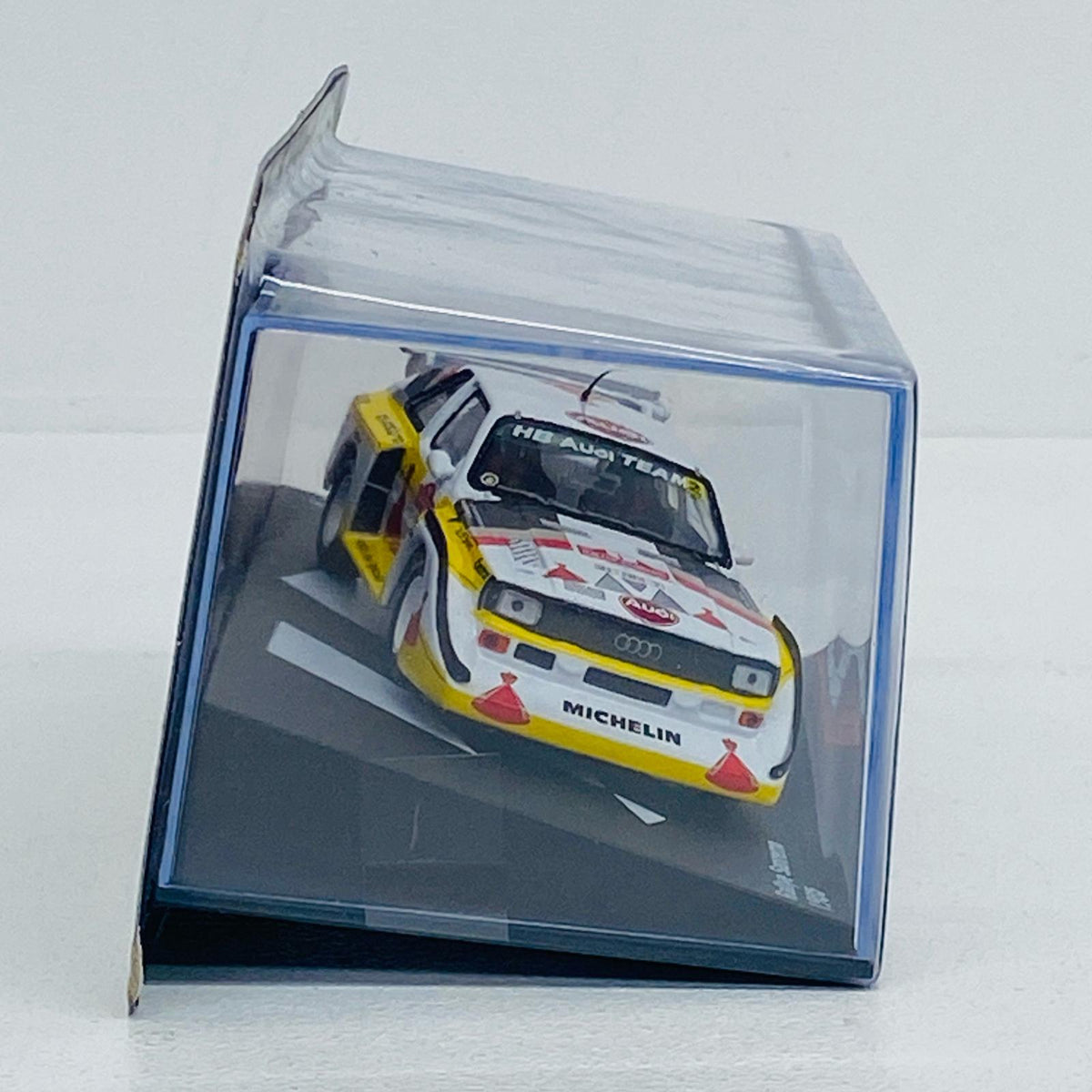 おもちゃ・玩具 [単品] 1/43 Audi Sport Quattro E2 Rallye Sanremo 1985 MICHELIN #5(ホワイト×イエロー×ブラック) 「ラリーカーコレクション」 11号同梱品 Audi Sport Quattro E2 Rallye Sanremo 1985 MICHELIN 1/43スケール【加古川物流】