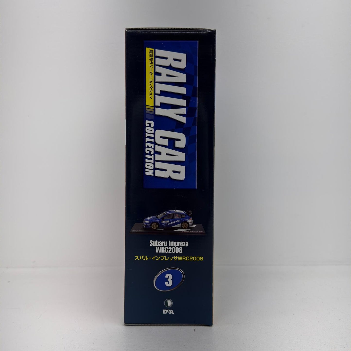 おもちゃ・玩具 [単品] 1/43 スバル インプレッサ WRC2008 Tour de Corse #5 DENSO(ブルー×ホワイト) 「ラリーカーコレクション全国版 3」 同梱品 スバル インプレッサ WRC2008 Tour de Corse #5 DENSO 1/43スケール【加古川物流】