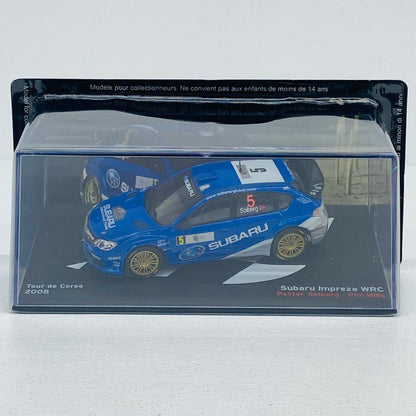 おもちゃ・玩具 [単品] 1/43 スバル インプレッサ WRC2008 Tour de Corse #5 DENSO(ブルー×ホワイト) 「ラリーカーコレクション全国版 3」 同梱品 スバル インプレッサ WRC2008 Tour de Corse #5 DENSO 1/43スケール【加古川物流】