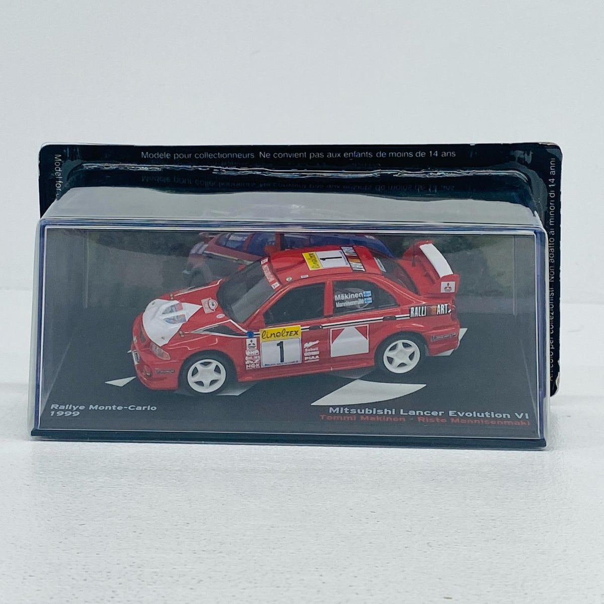 おもちゃ・玩具 Mitsubishi Lancer Evolution VI Rallye Monte-Carlo 1999 MICHELIN 1/43スケール【加古川物流】