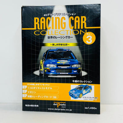 おもちゃ・玩具 1/43 2000 スバル インプレッサ WRC #3(ブルー) 「世界のレーシングカーコレクション」 2000 スバル インプレッサ WRC【加古川物流】