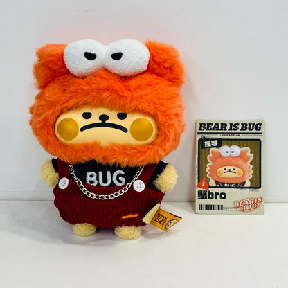 ぬいぐるみ カニ 「TOPTOY BEAR IS BUG 小熊虫 シリーズ ぬいぐるみペンダント」 カニ BEAR IS BUG 小熊虫 シリーズ【加古川物流】