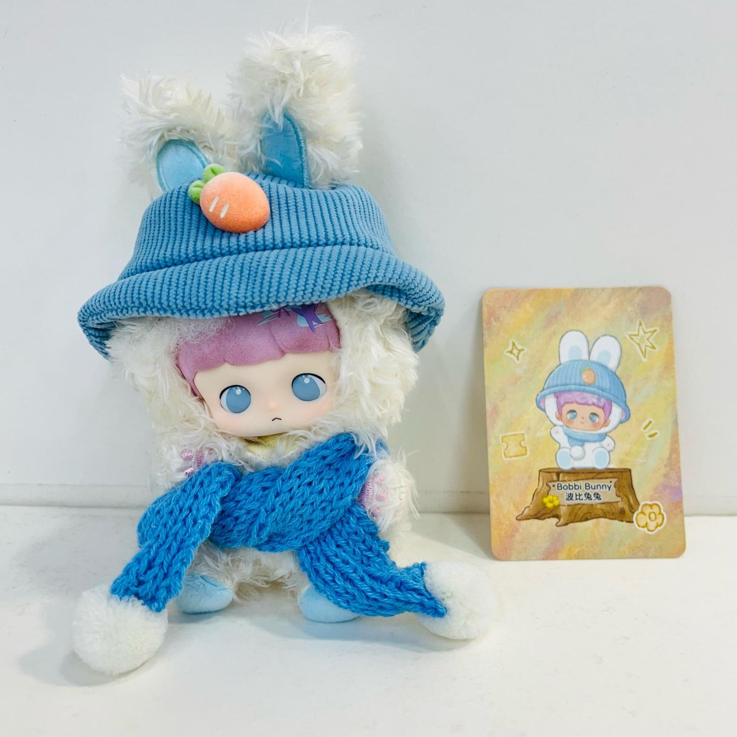 ぬいぐるみ Bobbi Bunny「TOPTOY Maidongdong Warm Wood シリーズ ぬいぐるみペンダント」 Bobbi Bunny Maidongdong Warm Wood シリーズ ぬいぐるみペンダント【加古川物流】