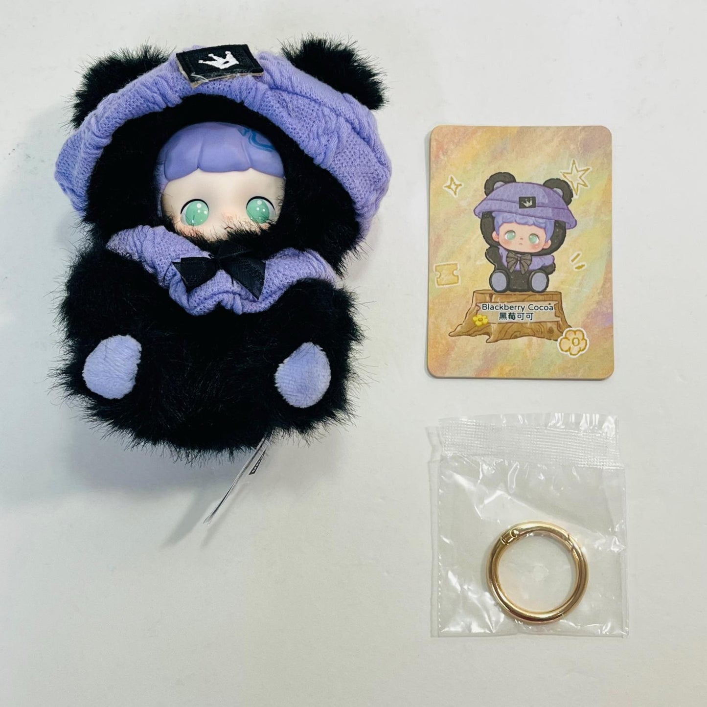 ぬいぐるみ Blackberry Cocoa 「TOPTOY Maidongdong Warm Wood シリーズ ぬいぐるみペンダント」 Blackberry Cocoa Maidongdong Warm Wood シリーズ ぬいぐるみペンダント【加古川物流】