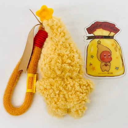 ぬいぐるみ Coconut Crisp 「POP MART Twinkle Twinkle Savor The Momentシリーズ Fresh-baked Mini Cookies Plush Pendant」 Coconut Crisp【加古川物流】