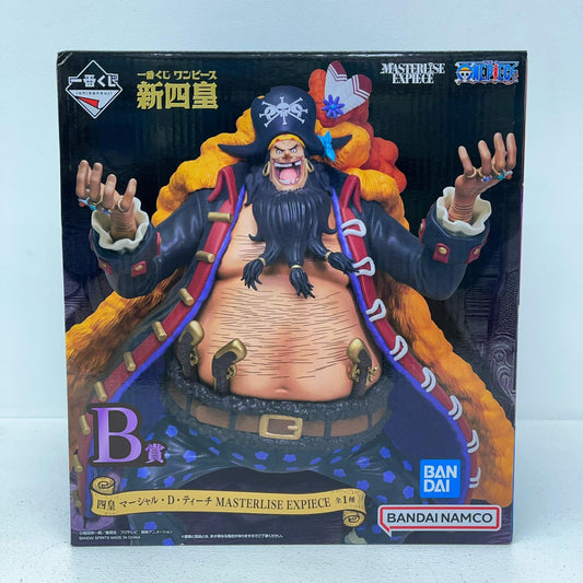 フィギュア B賞四皇マーシャル・D・ティーチMASTERLISEEXPIECEフィギュア「新四皇/一番くじワンピース」 四皇マーシャル・D・ティーチ 一番くじワンピース 新四皇 B賞 64331【フィギュア】【加古川物流】