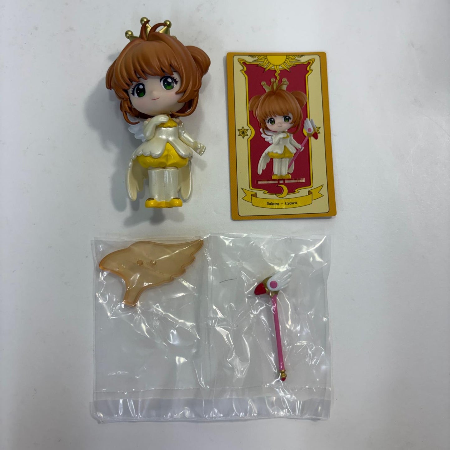 フィギュア Sakura Crown 「POPMART カードキャプターさくら クリアカードシリーズ」 Sakura Crown カードキャプターさくら クリアカードシリーズ【フィギュア】【加古川物流】