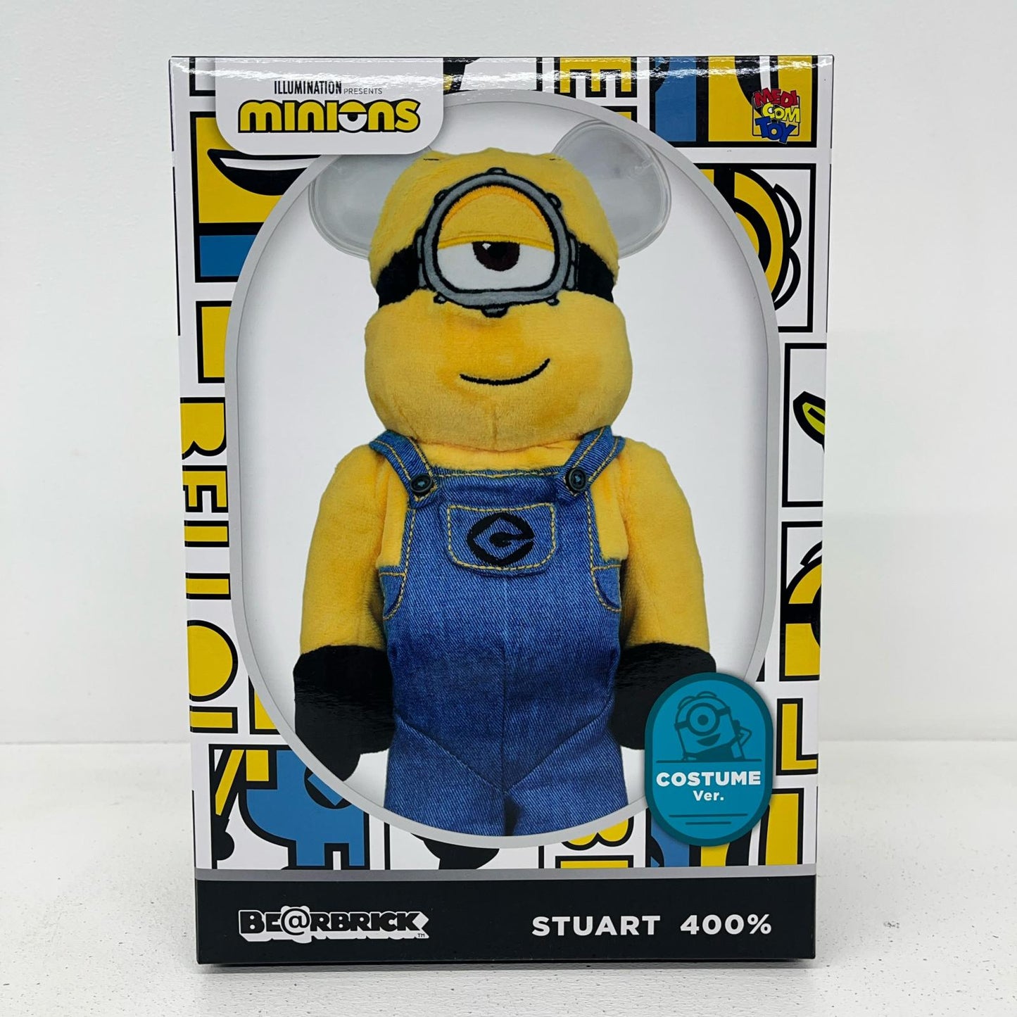 ぬいぐるみ BE@RBRICK STUART Costume Ver. 400% MEDICOM TOY STUART 400% Costume Ver.【加古川物流】