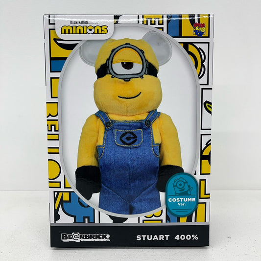 ぬいぐるみ BE@RBRICK STUART Costume Ver. 400% MEDICOM TOY STUART 400% Costume Ver.【加古川物流】